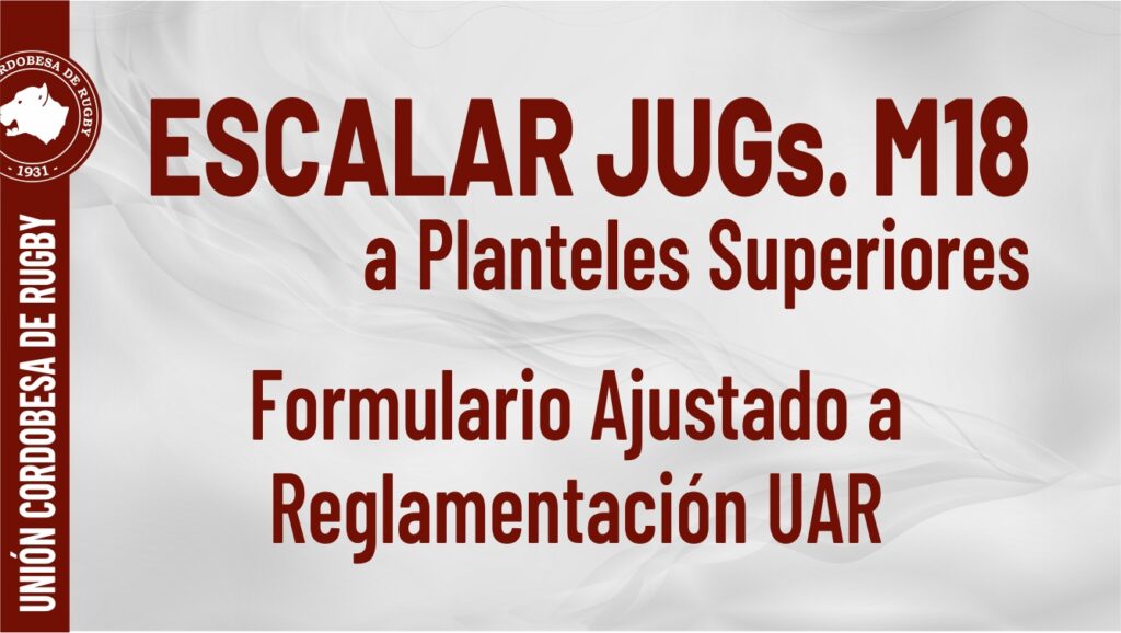 JUG M18 A MAYORES – UAR 2025