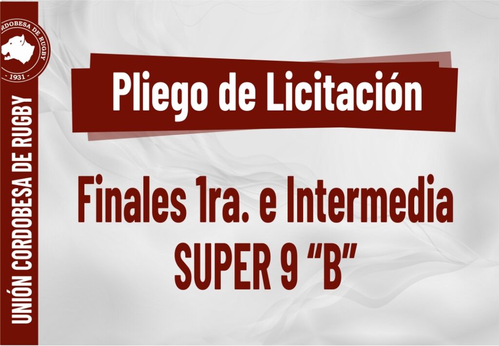 Finales Primera e Intermedia Super9B