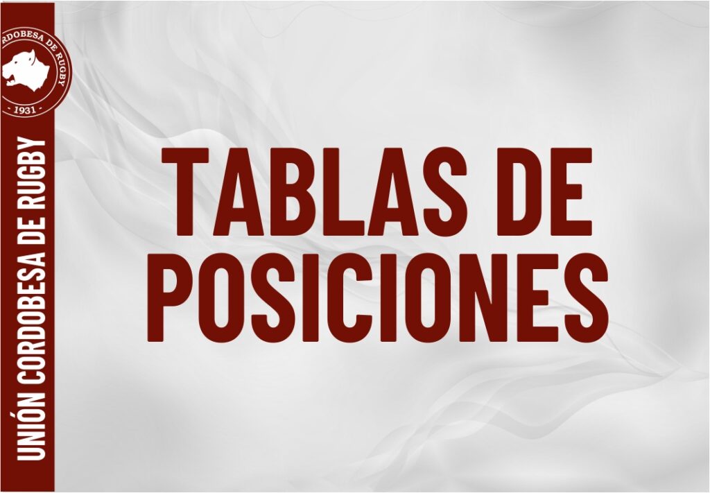 TABLAS DE POSICIONES 2025