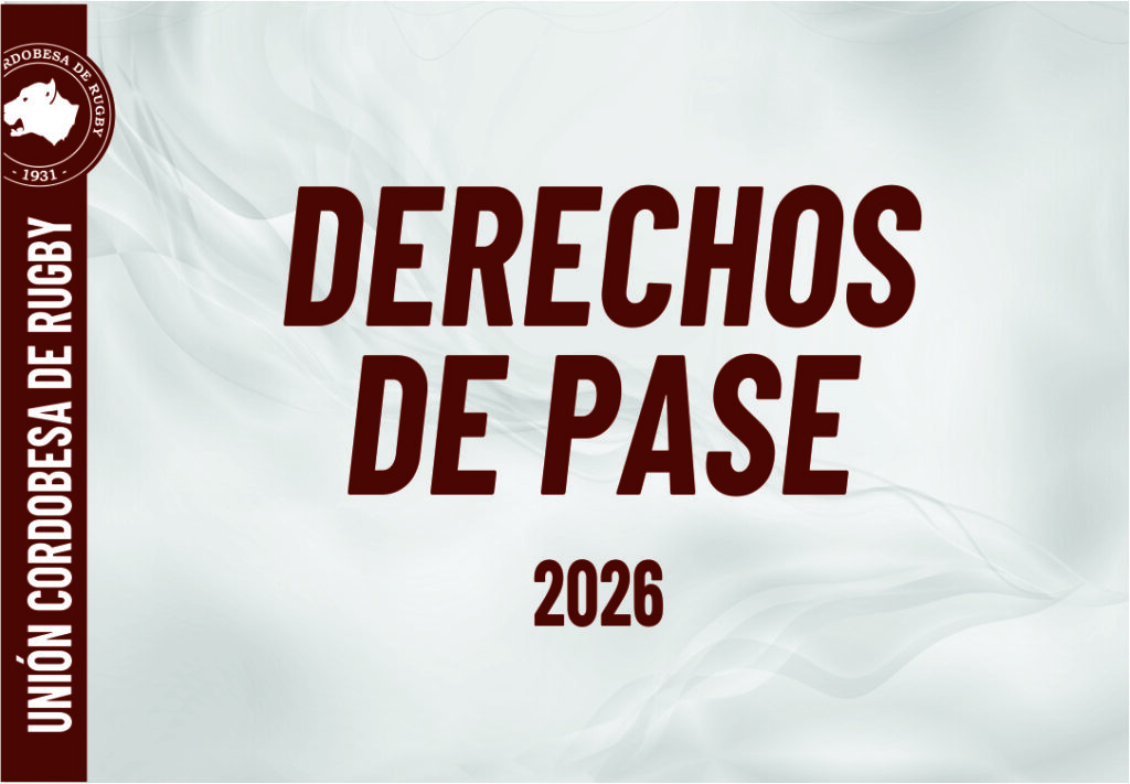 DERECHOS DE PASE 2026